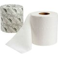 Global Equipment Standard Bathroom Tissue Paper - 500 Sheets/Roll, 96 Rolls/Case 58596U